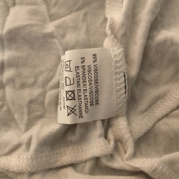 Bluetime White Lightweight Draped Cardigan - Size M - Picture 4 of 6